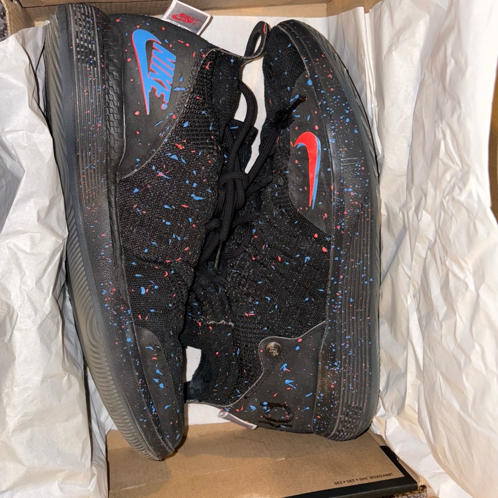Nike Black Multicolor Speckled Sneakers